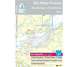 NV Atlas Frankrijk FR 1 - Dunkerque à Cherbourg